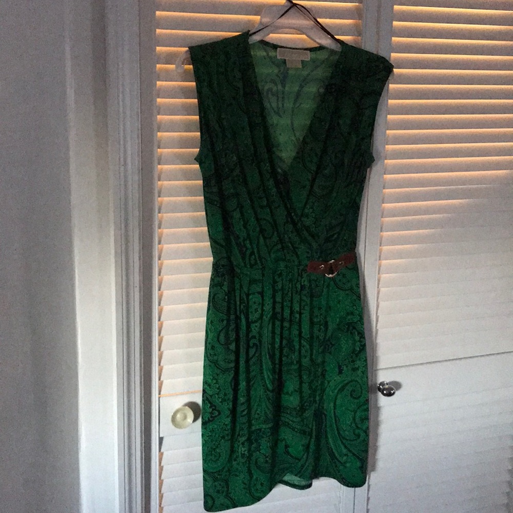 Michael by Michael Kors Paisley Print Dress